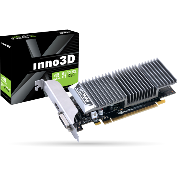 Placa video INNO3D GeForce GT 1030 0DB, 2GB GDDR5, 64 biti