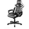 Scaun Gaming AROZZI Milano, Negru/Alb