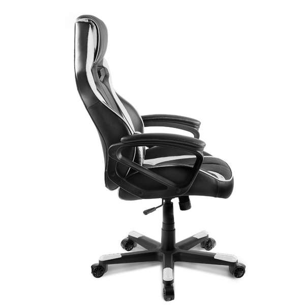 Scaun Gaming AROZZI Milano, Negru/Alb