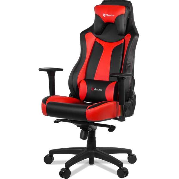 Scaun Gaming AROZZI VERNAZZA, Negru/Rosu