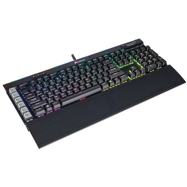 Tastatura gaming Corsair K95 RGB PLATINUM, USB, Layout NA, Cherry MX Speed, Negru