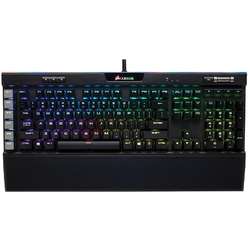 Tastatura gaming Corsair K95 RGB PLATINUM, USB, Layout NA, Cherry MX Speed, Negru