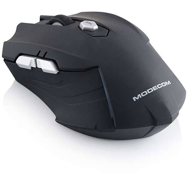 Mouse MODECOM Volcano MC-WMX, Wireless, USB, Optic, 1600dpi, Negru