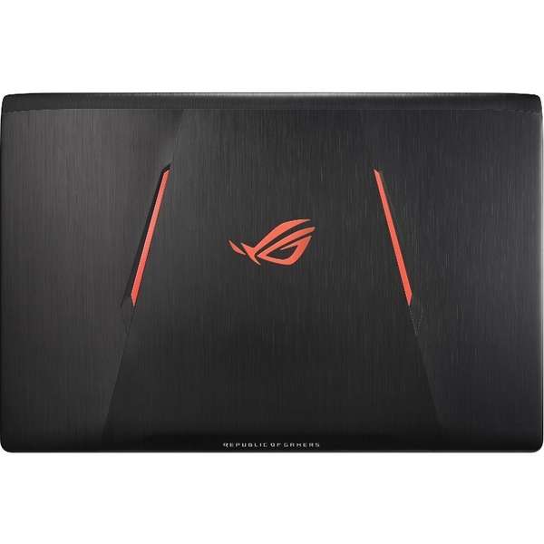 Laptop Asus ROG GL553VD-FY009, 15.6'' FHD, Core i7-7700HQ 2.8GHz, 8GB DDR4, 1TB HDD, GeForce GTX 1050 4GB, Endless OS, Black Metal
