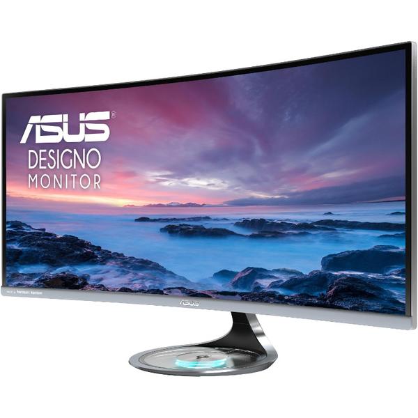 Monitor LED Asus MX34VQ, 34.0'' QHD, 4ms, Ecran curbat, Gri