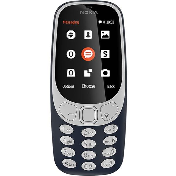 Telefon mobil Nokia 3310 (2017), Dual SIM, 2.4'' TFT, 2MP, 2G, Bluetooth, Dark Blue