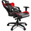 Scaun Gaming AROZZI Verona Pro V2, Negru/Rosu