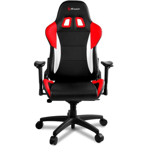 Scaun Gaming AROZZI Verona Pro V2, Negru/Rosu