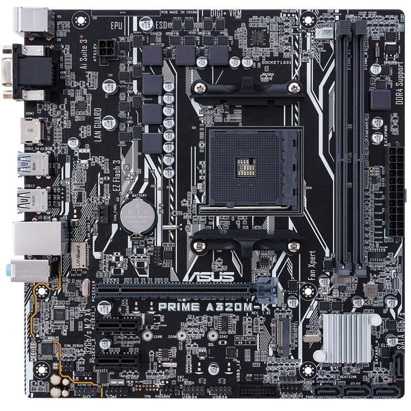 Placa de baza Asus PRIME A320M-K, Socket AM4, mATX