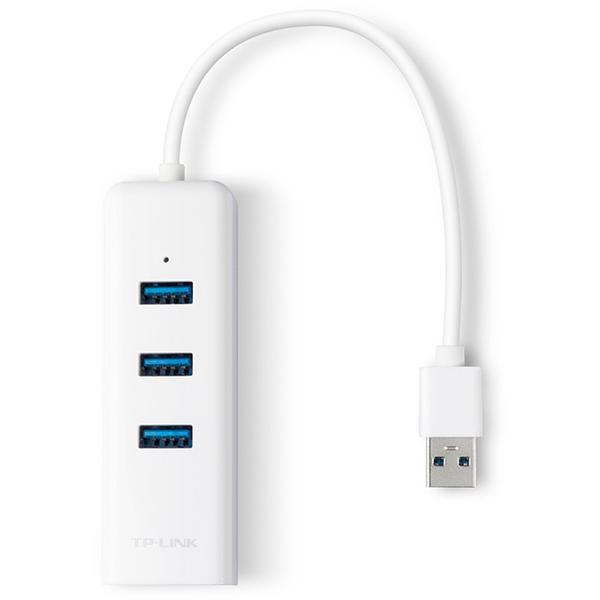 Placa de retea TP-LINK UE330, USB 3.0, 1 x RJ-45, 10/100/1000 Mbps