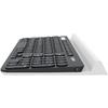 Tastatura Logitech K780, Wireless, USB/Bluetooth, Negru/Alb