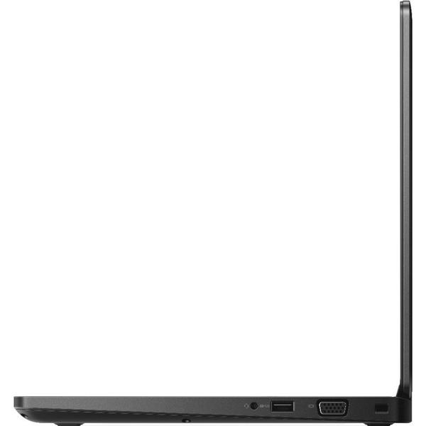 Laptop Dell Latitude 5480, 14.0'' FHD, Core i7-7600U 2.8GHz, 8GB DDR4, 256GB SSD, Intel HD 620, FingerPrint Reader, Win 10 Pro 64bit, Negru