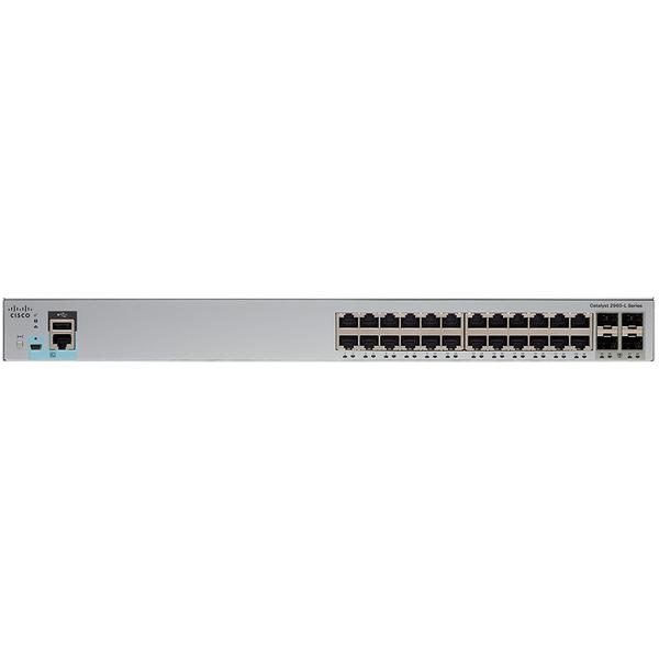 Switch Cisco Catalyst 2960L, 24 x LAN Gigabit, 4 x SFP, Management
