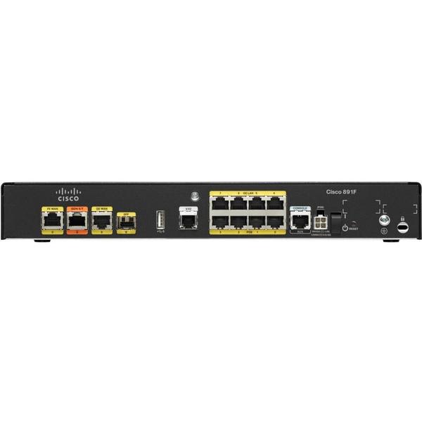 Router Cisco C891F-K9, 8 x LAN Gigabit, 1 x WAN Gigabit