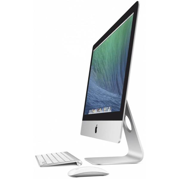 All in One PC Apple iMac, 21.5'' FHD, Core i5 2.8GHz, 8GB DDR3, 1TB HDD, Intel Iris Pro 6200, Mac OS X El Capitan, Argintiu