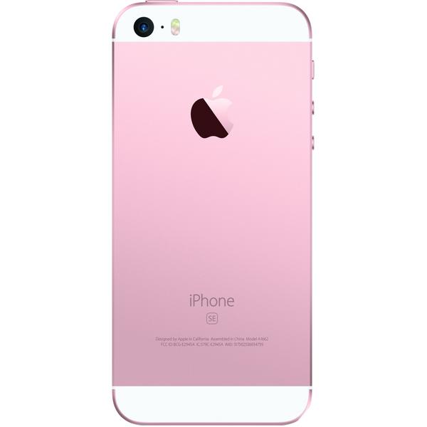 Smartphone Apple iPhone SE, Single SIM, 4.0'' LED backlit IPS LCD Multitouch, Dual Core 1.84GHz, 2GB RAM, 32GB, 12MP, 4G, Rose Gold