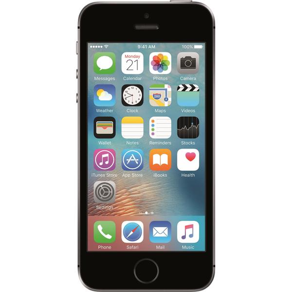 Smartphone Apple iPhone SE, Single SIM, 4.0'' LED backlit IPS LCD Multitouch, Dual Core 1.84GHz, 2GB RAM, 128GB, 12MP, 4G, Space Gray