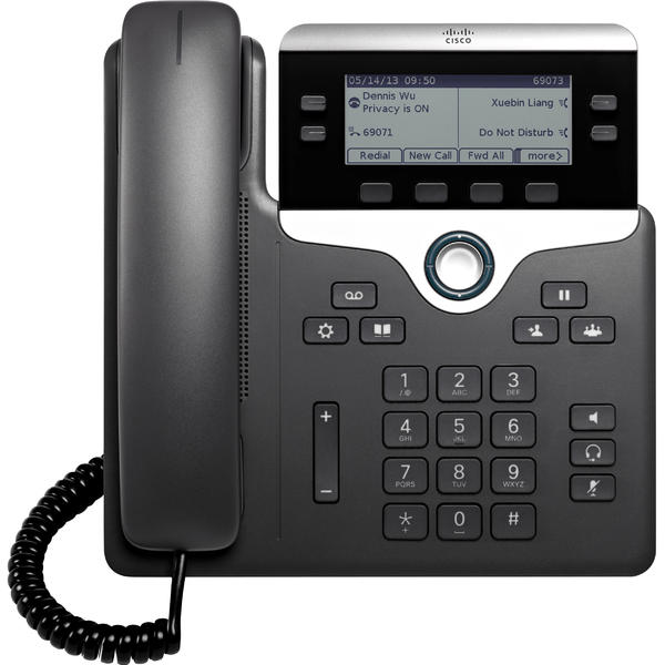 Telefon VoIP Cisco IP Phone 7841, SIP, Monocrom