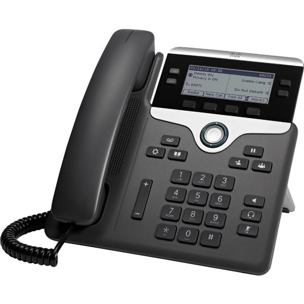 Telefon VoIP Cisco IP Phone 7841, SIP, Monocrom