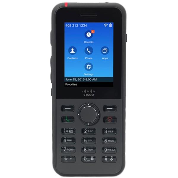 Telefon VoIP Cisco Wireless IP Phone 8821 World mode, Color, LED-Backlit