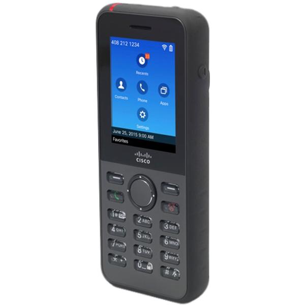 Telefon VoIP Cisco Unified Wireless IP Phone 8821, World Mode, Bluetooth, Color