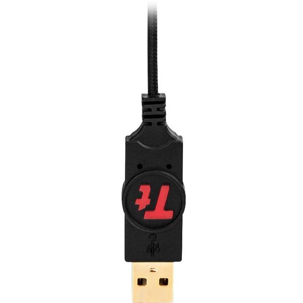 Casti gaming Thermaltake Tt eSPORTS CRONOS RGB 7.1, USB, Negru