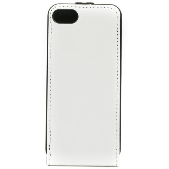 Husa Tellur Flip pentru iPhone 5/5S/SE, White