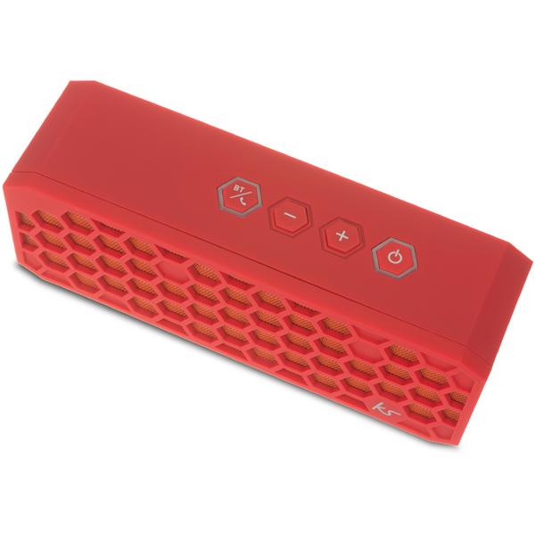 Boxa portabila Kitsound Hive 2, Bluetooth, 12W, Rosu