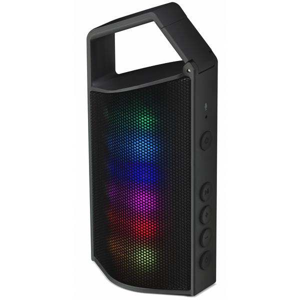 Boxa portabila Kitsound DanceFloor, Bluetooth, 3W, Negru