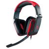 Casti gaming Thermaltake Tt eSPORTS Shock Blasting Red, Jack 3.5 mm, Negru/Rosu