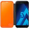 Husa Samsung Neon Flip Cover pentru Galaxy A5 2017 (A520), Negru