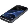 Capac protectie spate cu acumulator si incarcare wireless Samsung pentru Galaxy S7 (G930), Negru