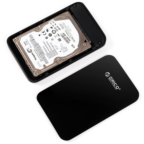 Rack Orico 2589S3, HDD, Extern, 2.5", SATA, USB 3.0, Negru