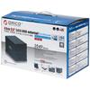 Rack Orico 3549RUS3, HDD, Extern, 3.5", SATA, USB 3.0, eSATA, Negru