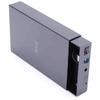 Rack SSK HE-S3300, HDD, Extern, 3.5", SATA, USB 3.0, Negru