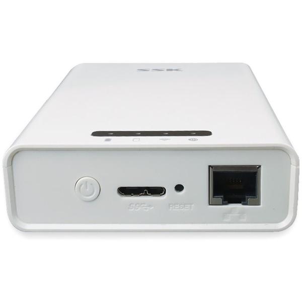 Rack SSK HE-W100, HDD/SSD, Extern, 2.5", SATA, USB 3.0, Alb