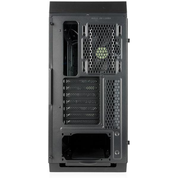 Carcasa Silentium PC Aquarius X70T Pure Black, MiddleTower, Fara sursa, Negru