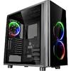 Carcasa Thermaltake View 31 Tempered Glass RGB Edition, MiddleTower, Fara sursa, Negru