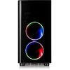 Carcasa Thermaltake View 31 Tempered Glass RGB Edition, MiddleTower, Fara sursa, Negru