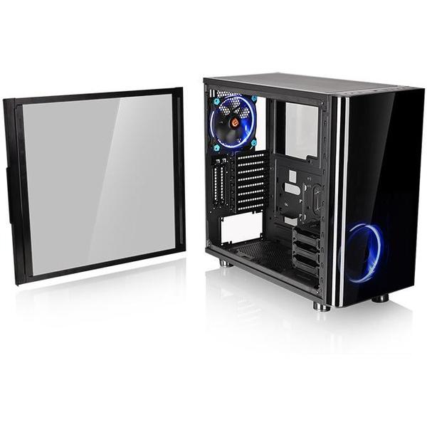 Carcasa Thermaltake View 31 Tempered Glass Edition, MiddleTower, Fara sursa, Negru