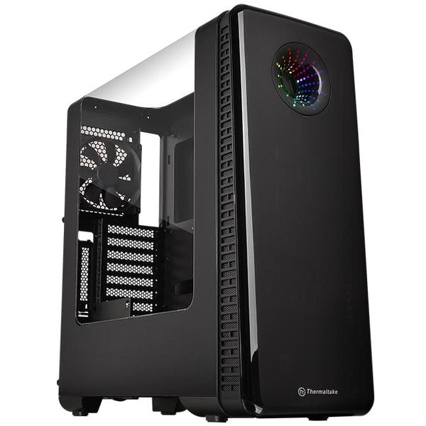 Carcasa Thermaltake View 28 RGB, MiddleTower, Fara sursa, Negru