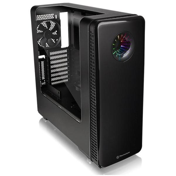 Carcasa Thermaltake View 28 RGB, MiddleTower, Fara sursa, Negru