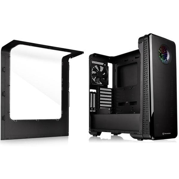 Carcasa Thermaltake View 28 RGB, MiddleTower, Fara sursa, Negru