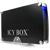 Rack RAIDSONIC Icy Box IB-351AStU-B, HDD, Extern, 3.5", SATA, IDE, USB 2.0, Negru