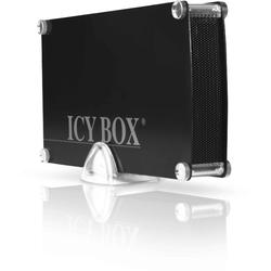 Icy Box IB-351StU3-B, HDD, Extern, 3.5", SATA, USB 3.0, Negru