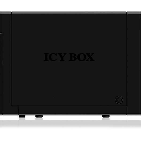 Rack RAIDSONIC Icy Box IB-3640SU3, HDD, Extern, 3.5", SATA, USB 3.0, eSATA, Negru