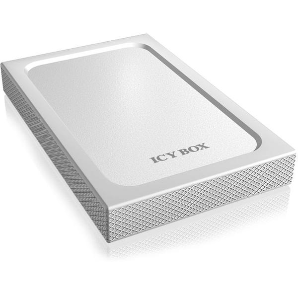 Rack RAIDSONIC Icy Box IB-254U3, HDD, Extern, 2.5", SATA, USB 3.0, Alb