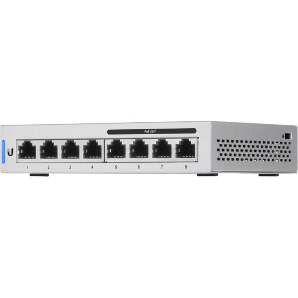 Switch Ubiquiti UniFi Switch 8 US-8-60W, Gigabit, 8x 10/100/1000Mbps, 4 x PoE