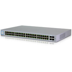 UniFi US-48, Gigabit, 48x 10/100/1000Mbps, 2 x SFP, 2 x SFP+, Management