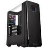 Carcasa Thermaltake View 28 RGB Riing Edition, MiddleTower, Fara sursa, Negru